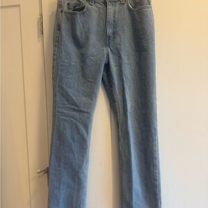 George Women's Straight Leg Jeans - Light Blue